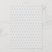 Elegant Black and White Art Deco Style メニュー (裏面)