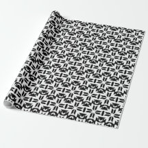 Elegant Black and White Geometric Pattern