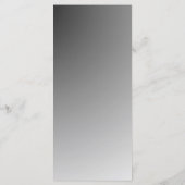 Elegant Black And White Wedding Menu メニュー (裏面)