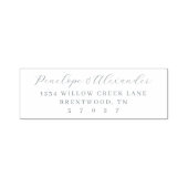 Elegant Black Calligraphy セルフインキングスタンプ (デザイン)