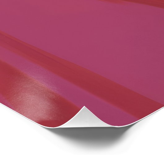 Elegant Black Cat in Pink ポスター (コーナー)