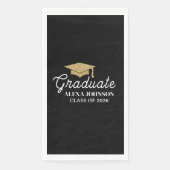 Elegant Black Class Of 2026 Graduation (正面)