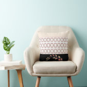 Elegant Black Cream And Clay クッション (椅子)