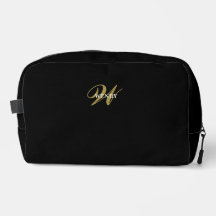 Elegant Black Gold l Elegant Luxury Monogram