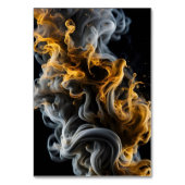 Elegant Black & Gold Wedding Invitation テーブルナンバー (裏面)