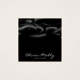 Elegant Black Marble Business card