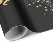 Elegant Black Matte Wrapping Paper ラッピングペーパー (ロールコーナー)