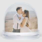 Elegant Black Mr and Mrs Wedding Photo (正面)