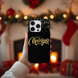 Elegant Black Phone Case for iPhone15Pro iPhone 15 Proケース