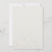 Elegant Black Pink Balloon Party 招待状 (裏面)