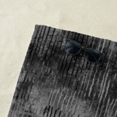 Elegant Black Velvet Tie-Dye Beach Towel Set ビーチタオル (インサイチュ)