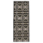 Elegant Black-White ワインギフトバッグ (裏面)