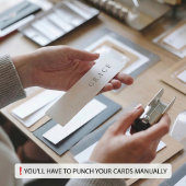 Elegant Black White Reserved Wedding Seating Sign 招待状