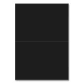 Elegant Black & White Wedding Place Card テーブルナンバー (裏面)