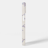 Elegant Blue Bow Pattern Case-Mate iPhoneケース (裏面 / 右)