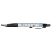Elegant Blue Floral Wedding Pen ボールペン (底)