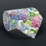 Elegant Blue Hydrangea Floral Pattern Wedding ネクタイ<br><div class="desc">This elegant floral neck tie for weddings and other special occasions features blue and pink hydrangea blossoms. Perfect for the groom and groomsmen for your wedding party. Wear as a classic neck tie for men, as a belt for women or for use in craft projects. Designed by world renowned artist...</div>