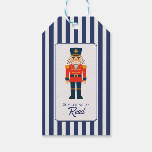 Elegant Blue Indygo Old Money ギフトタグ (正面)