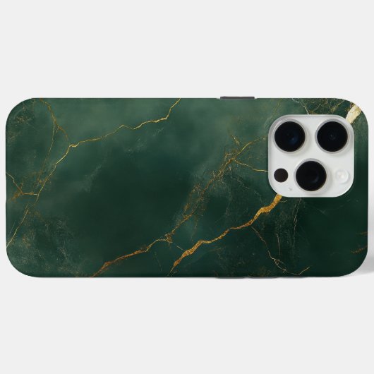 Elegant blue marble stone iPhone / iPad case Case-Mate iPhoneケース (裏面 (横))