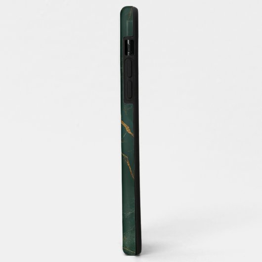 Elegant blue marble stone iPhone / iPad case Case-Mate iPhoneケース (裏面/左)