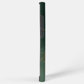 Elegant blue marble stone Phone Case Samsung Galaxyケース (右側面)