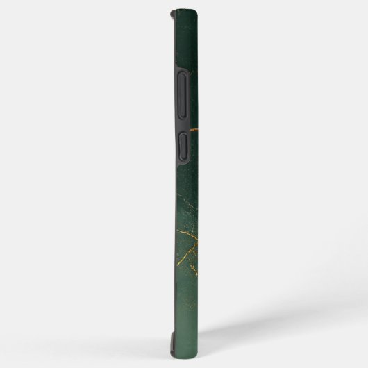 Elegant blue marble stone Phone Case Samsung Galaxyケース (右側面)