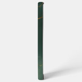 Elegant blue marble stone Phone Case Samsung Galaxyケース (左側面)