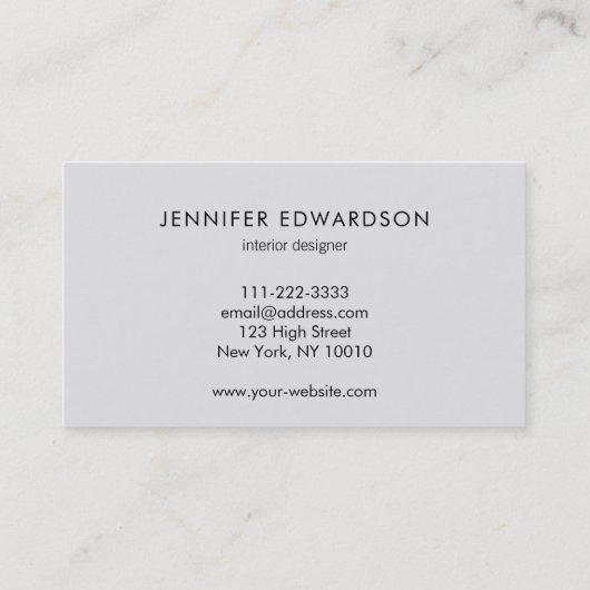 Elegant blue teal watercolor splatter professional 名刺 (裏面)