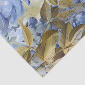 Elegant Blue Wisteria & Ravens Decoupage Paper 薄葉紙 (詳細)