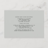 Elegant Blush Agate Fluid Ink  エンクロージャーカード (裏面)