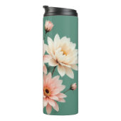 Elegant Blush Chrysanthemum Art タンブラー (回転右)