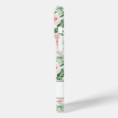 Elegant Blush Floral Watercolor Personalized Case-Mate iPhoneケース (裏面 / 左)