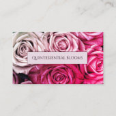 Elegant Blush Pink Business Card 名刺 (正面)
