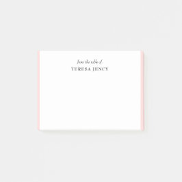 Elegant Blush Pink Feminine Desk Design ポストイット