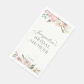 Elegant Blush Pink Floral Custom Bridal Shower (コーナー)