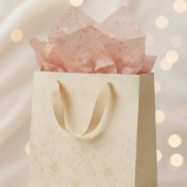 Elegant Blush Pink Gold Foil Floral Tissue Paper 薄葉紙