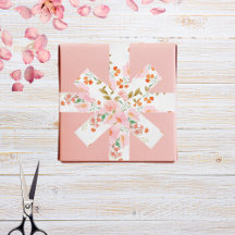 Elegant Blush Pink Watercolour Luxury Floral
