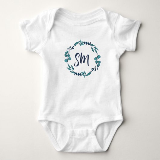 Elegant Bodysuit for Kids with Personalized ベビーボディスーツ (正面)