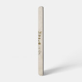 Elegant Boho Book Stack Floral  Name Samsung Galaxyケース (左側面)