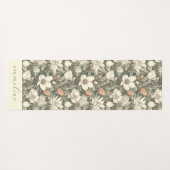 Elegant Boho Botanical Name ヨガマット (裏面(横))