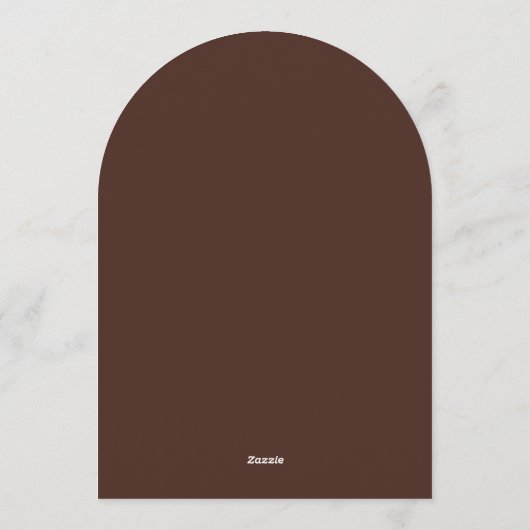 Elegant Boho Christmas Corporate Party 招待状 (裏面)