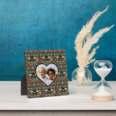 Elegant boho retro bumblebee spring florals  フォトプラーク (インサイチュ)