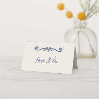 Elegant Boho Wedding Place Cards & Escort Cards |  プレイスカード