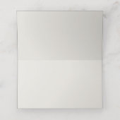 Elegant Boho Wedding Place Cards & Escort Cards |  プレイスカード (内部開封)