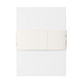 Elegant Boho Wedding with Beige & Yellow Flowers 招待状ベリーバンド (裏面例)