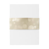 Elegant Bokeh,Confetti Wine Glasses 招待状ベリーバンド (裏面例)