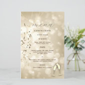 Elegant Bokeh,Confetti Wine Glasses Wedding (スタンド正面)