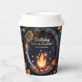 Elegant Bonfire Night Birthday Party Paper Cups 紙コップ (裏面)