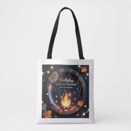 Elegant Bonfire Night Birthday Tote Bag トートバッグ