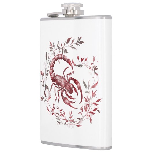 Elegant Boss Girl Scorpio Flask フラスク (左)